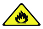 Flamme Feuer Zeichen
