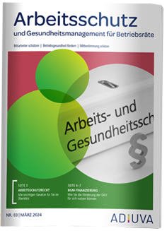 Arbeitsschutz & Gesundheitsmanagement für Betriebsräte